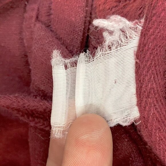 Vintage Burgundy Banff Canada Hoodie S - Picture 5 of 9